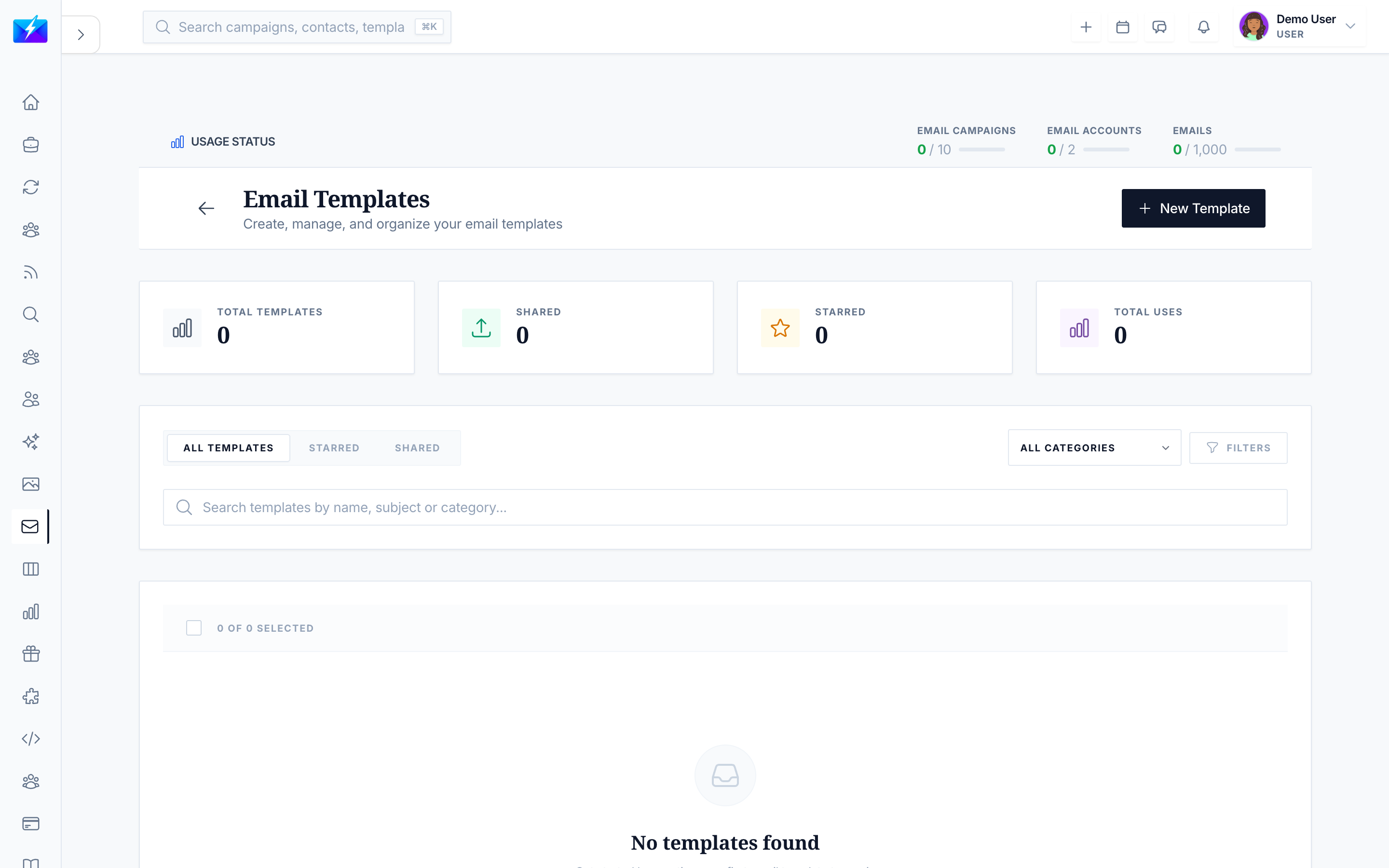 Creating a reusable email template with personalization variables
